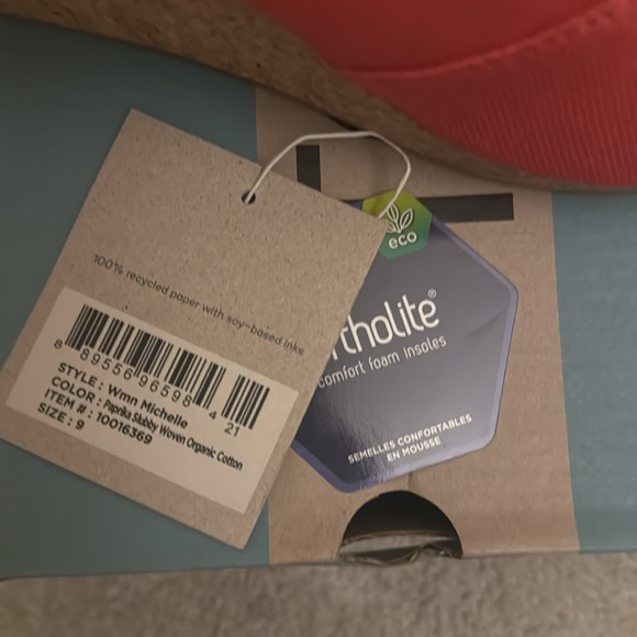 NWT TOMS: Michelle wedge - Picture 3 of 3